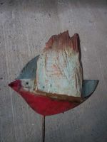 ptak z czerwonym brzuchem - fragment